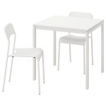 2人餐桌椅(75x75cm)